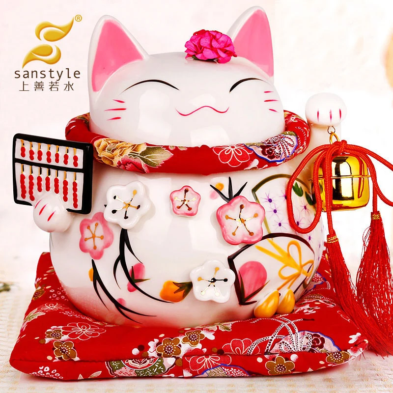 Lucky Cat gold ornaments large ceramic piggy gift shop opened Japan to save 0282
Lucky Cat gold ornaments large ceramic piggy gift shop opened Japan to save 0282