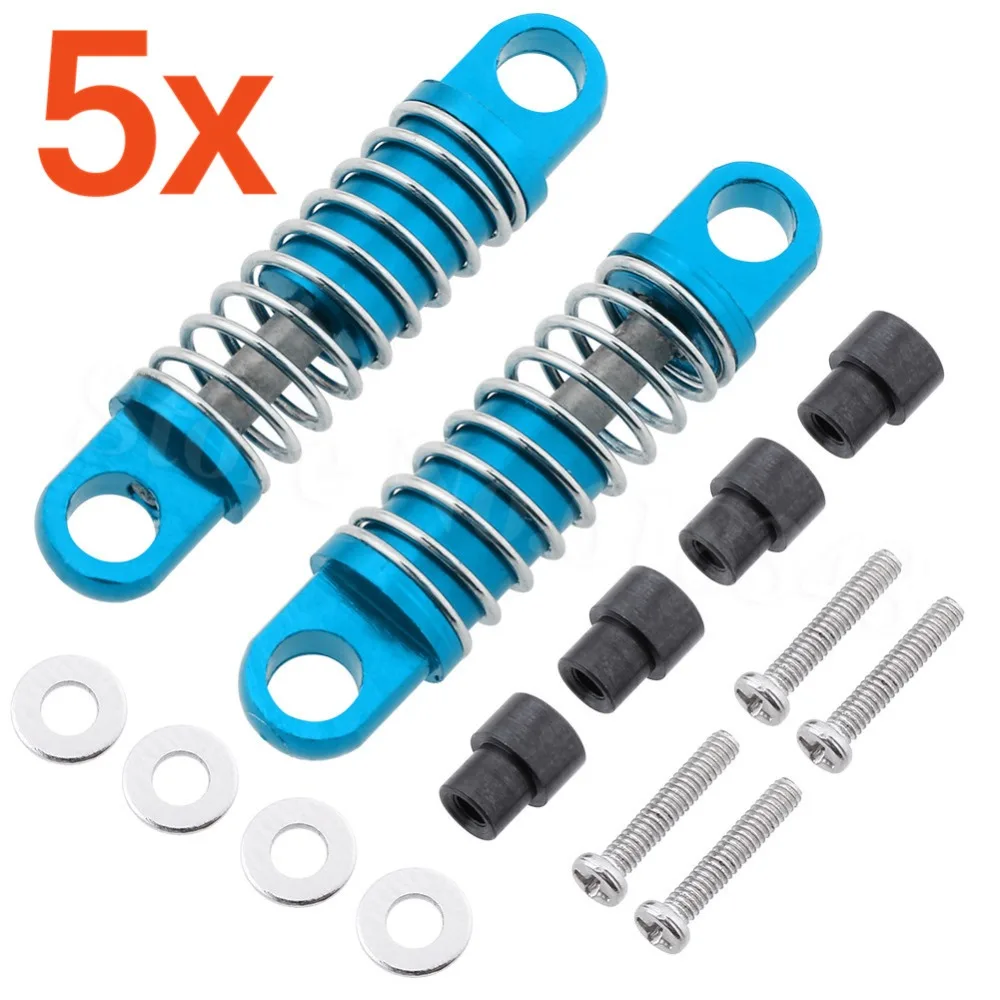 5pairs/lot Aluminum Shock Absorber RC Upgrade part for WLtoys 1/28 RC Car K969 K989 K999 P929 4WD Short Course Drift
5pairs/lot Aluminum Shock Absorber RC Upgrade part for WLtoys 1/28 RC Car K969 K989 K999 P929 4WD Short Course Drift