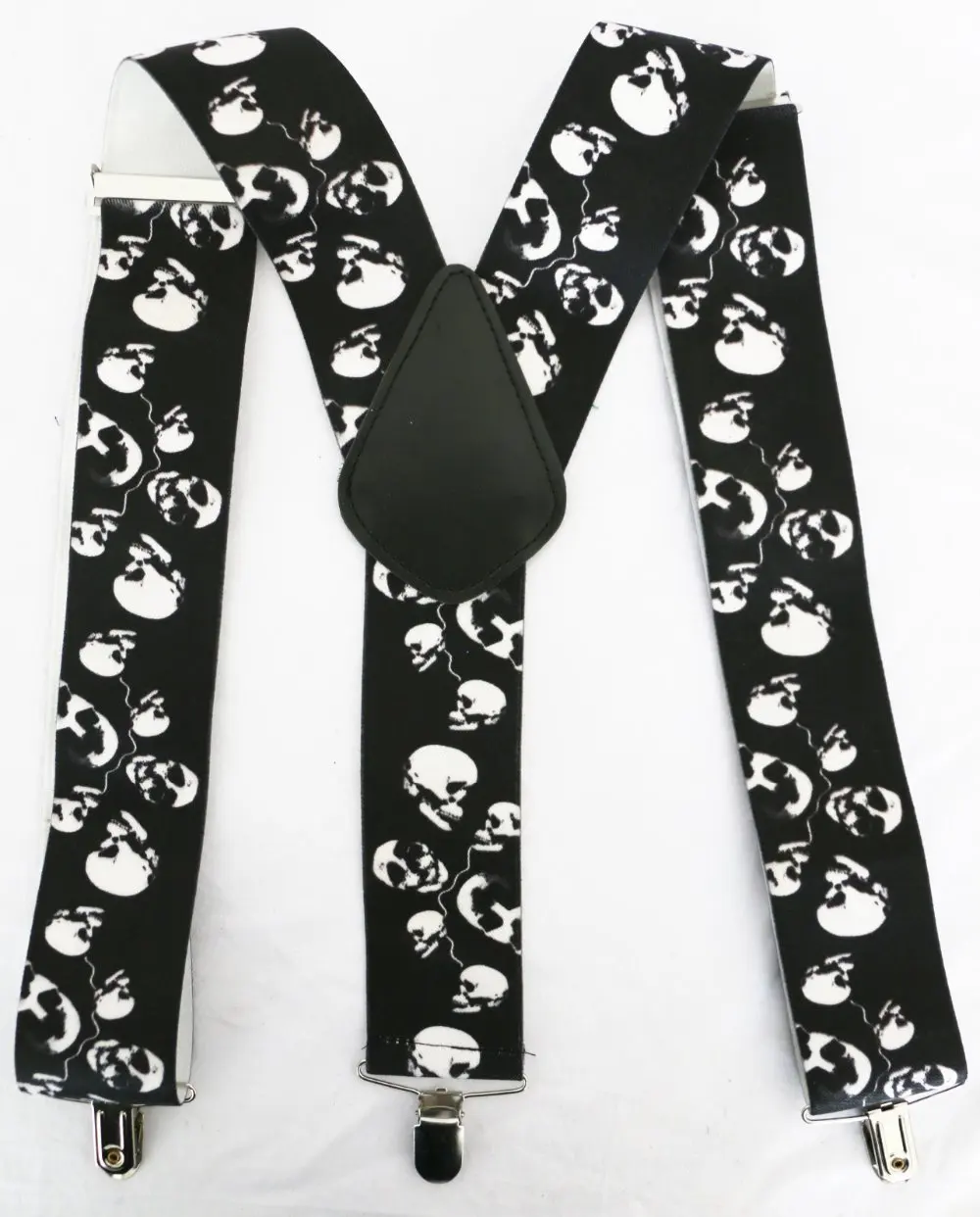 Free Shipping New Fashionable Mens 50mm Wide Black Y Back 3 Clips Skull Heavy Duty Suspenders Braces Mens
Free Shipping New Fashionable Mens 50mm Wide Black Y Back 3 Clips Skull Heavy Duty Suspenders Braces Mens