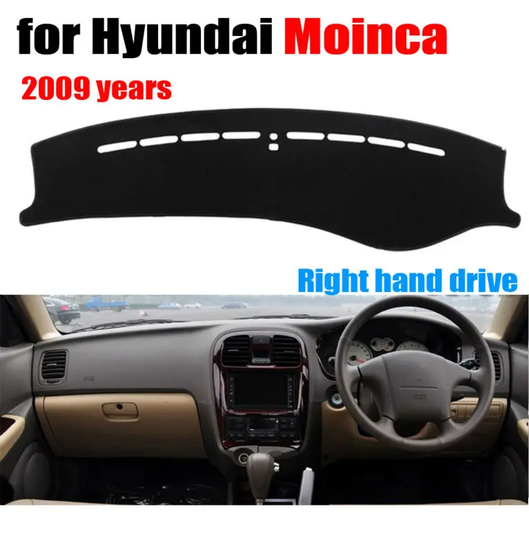 RKAC Car dashboard cover mat for Hyundai Moinca 2009 years Right hand drive dashmat pad dash cover auto dashboard accessories
RKAC Car dashboard cover mat for Hyundai Moinca 2009 years Right hand drive dashmat pad dash cover auto dashboard accessories