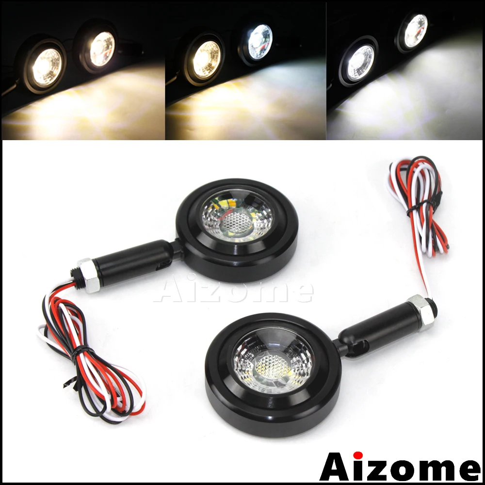 Aluminum Motorcycle Turn Signals w/ White Running Light Blinkers Turn Indicators For Harley Honda Yamaha Chopper Cafe Racer
Aluminum Motorcycle Turn Signals w/ White Running Light Blinkers Turn Indicators For Harley Honda Yamaha Chopper Cafe Racer