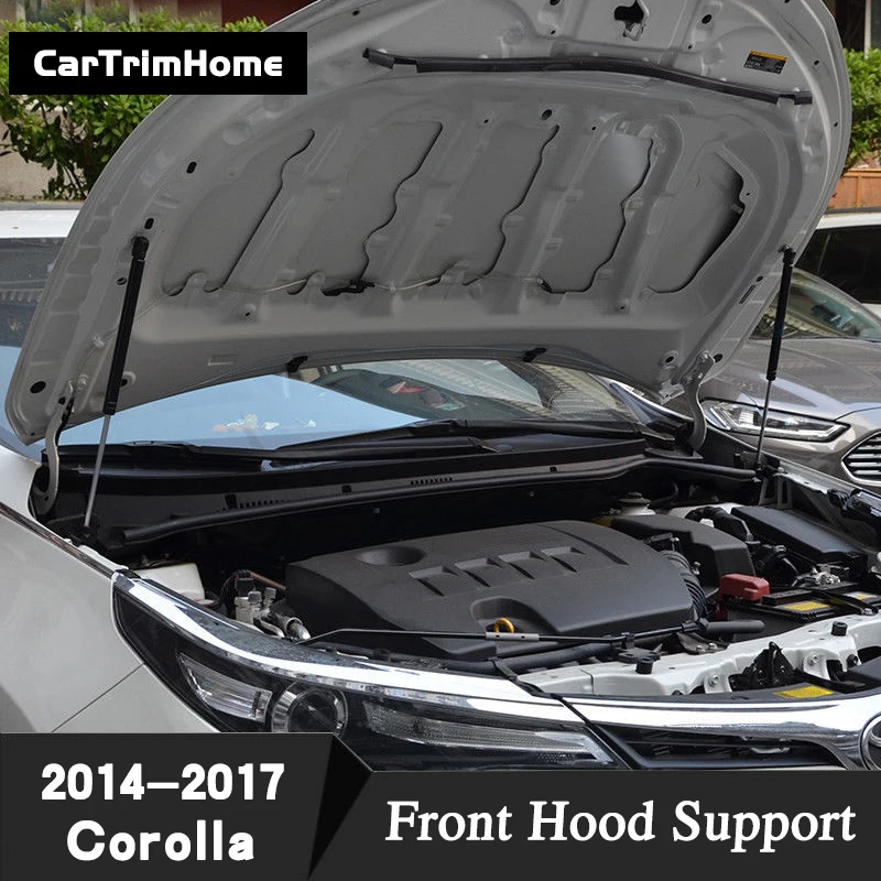 2 шт. амортизатор подъемника капота двигателя для Toyota Corolla 2014 2015 2016 2017|Клипсы и