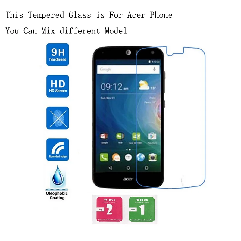 Закаленное стекло премиум класса для Acer Liquid Z520 Z525 Z6 Plus Zest 4G Z528 10 шт.|screen protector