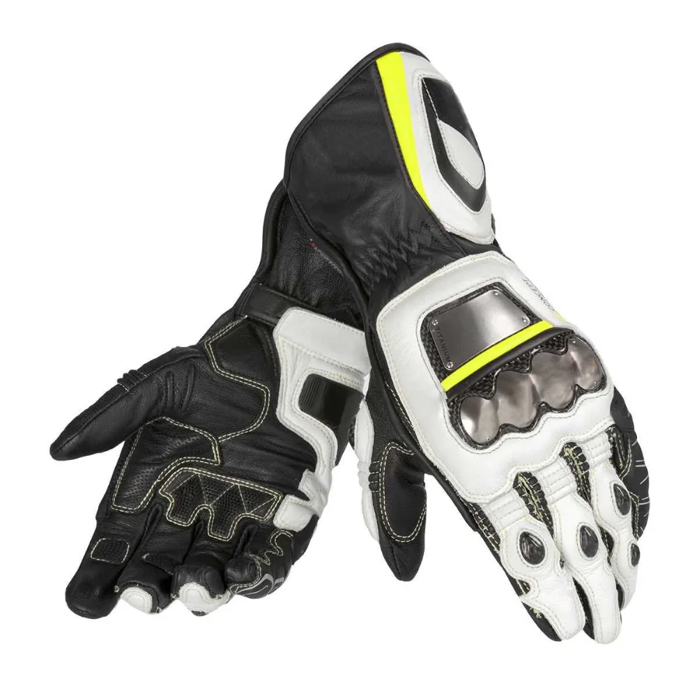 New MOTO GP Knight Full Metal Carbon Fiber Dain D1 Genuine Leather Gloves for Riding Motocross Racing
New MOTO GP Knight Full Metal Carbon Fiber Dain D1 Genuine Leather Gloves for Riding Motocross Racing