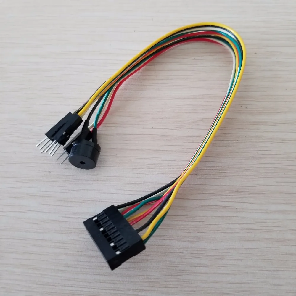 Integration Host Speaker / Reset & Power Switch / HDD LED Jumper Line Flat Cable Replace Q-Connector For Mainboard PC DIY
Integration Host Speaker / Reset & Power Switch / HDD LED Jumper Line Flat Cable Replace Q-Connector For Mainboard PC DIY