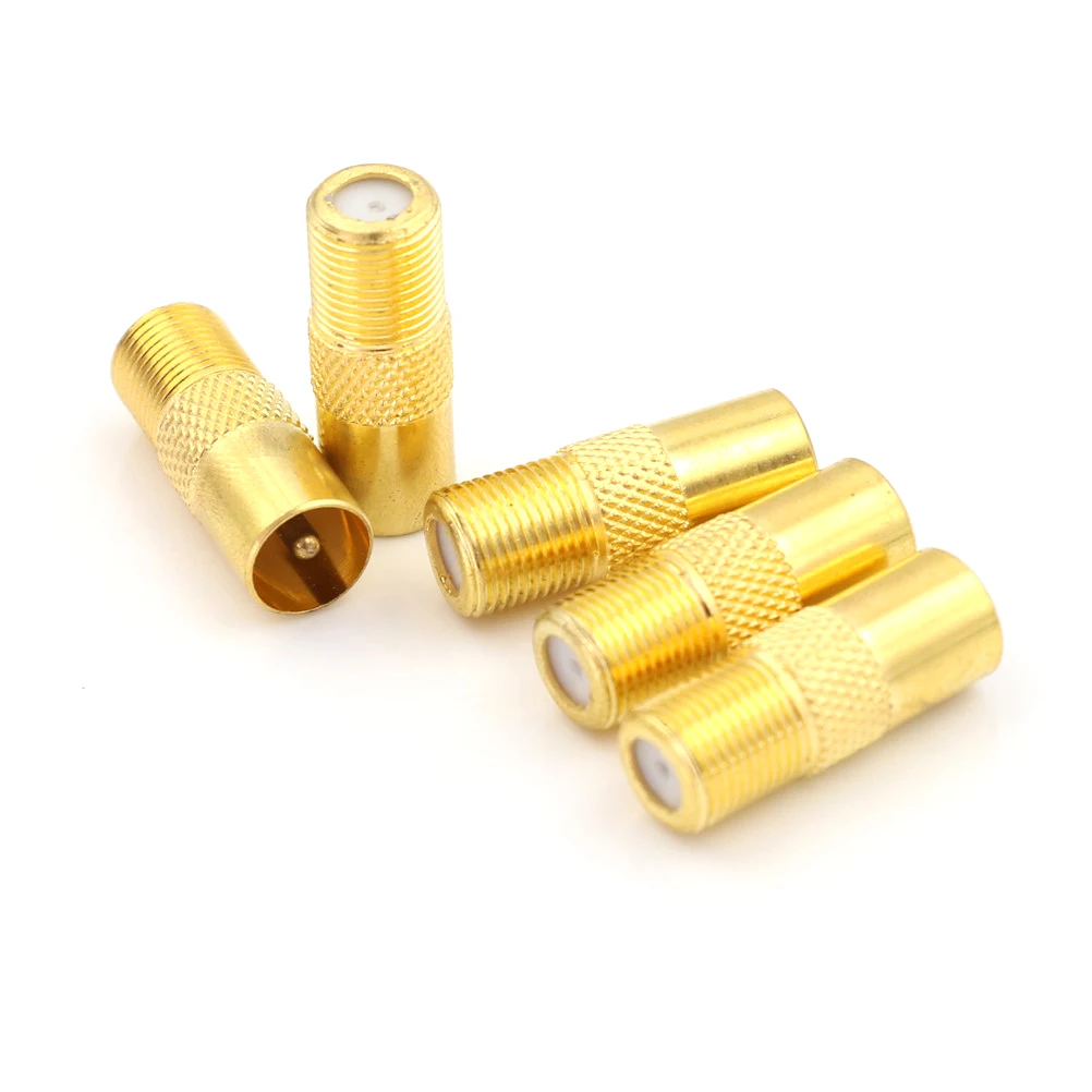Promotion! 5PCS Coaxial Coax RF Adapter Connectors TV PAL Male Plug to "F" Female M/F
Promotion! 5PCS Coaxial Coax RF Adapter Connectors TV PAL Male Plug to "F" Female M/F