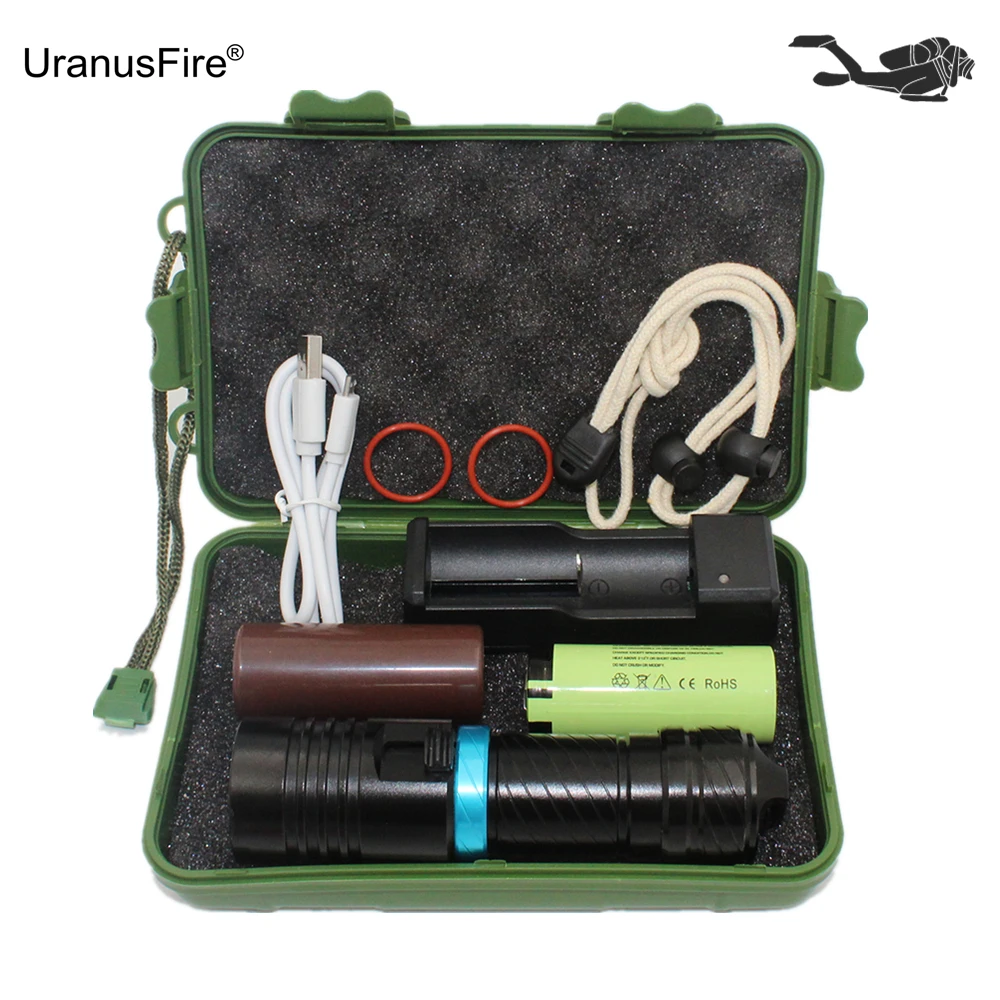 Подводный дайвинг Flash светильник XM-L2 светодиодный фонарь лампа белый светильник водонепроницаемый Lanterna
Подводный дайвинг Flash светильник XM-L2 светодиодный фонарь лампа белый светильник водонепроницаемый Lanterna