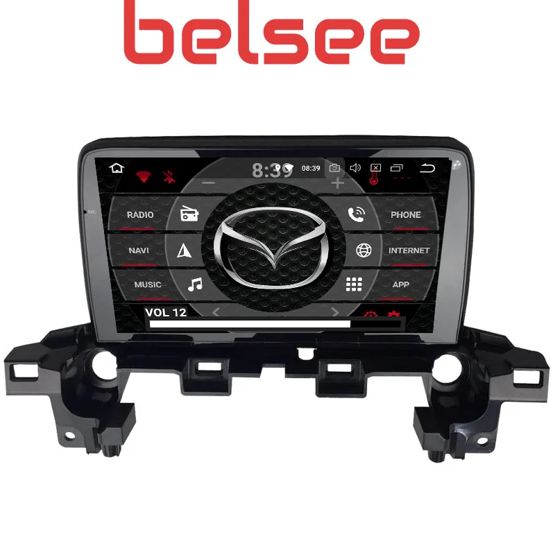 Belsee Восьмиядерный Ram 4 GB Android 8 0 головное устройство автомобиля gps навигации