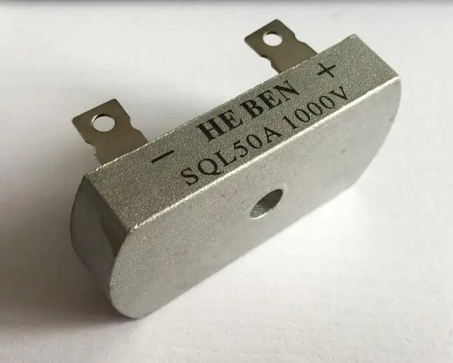 5pcs three-phase rectifier bridge rectifier SQL50A 1000V Metal Case Bridge Rectifier 32*60mm
5pcs three-phase rectifier bridge rectifier SQL50A 1000V Metal Case Bridge Rectifier 32*60mm