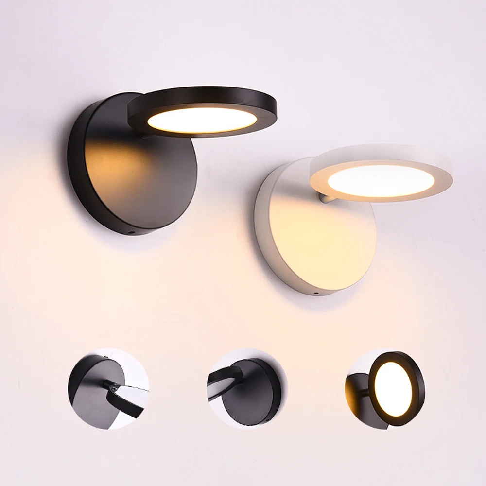 Creative LED Wall Lamps Bedroom Bedside Reading Lights Corridor Staircase Inddor Wall Lights Rotated
Creative LED Wall Lamps Bedroom Bedside Reading Lights Corridor Staircase Inddor Wall Lights Rotated