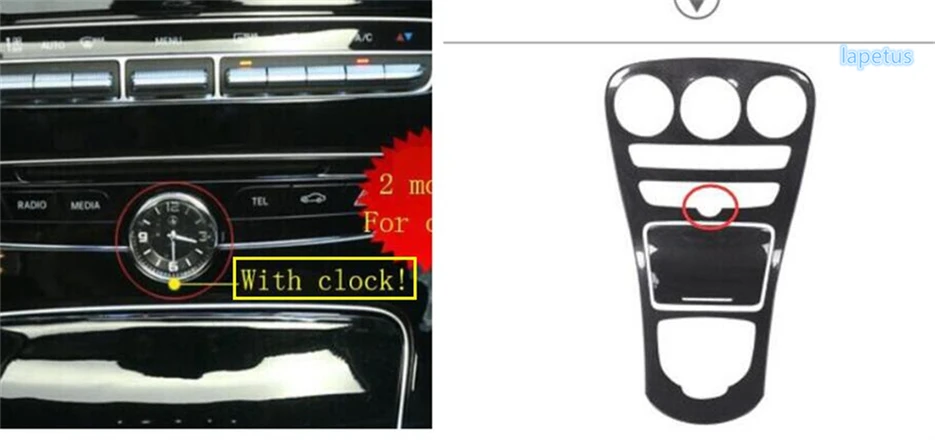 Lapetus Center Water Cup Holder Gearshift Box Decoration Frame Cover Trim For Mercedes Benz C CLASS W205 / GLC X253 2015 - 2019
Lapetus Center Water Cup Holder Gearshift Box Decoration Frame Cover Trim For Mercedes Benz C CLASS W205 / GLC X253 2015 - 2019