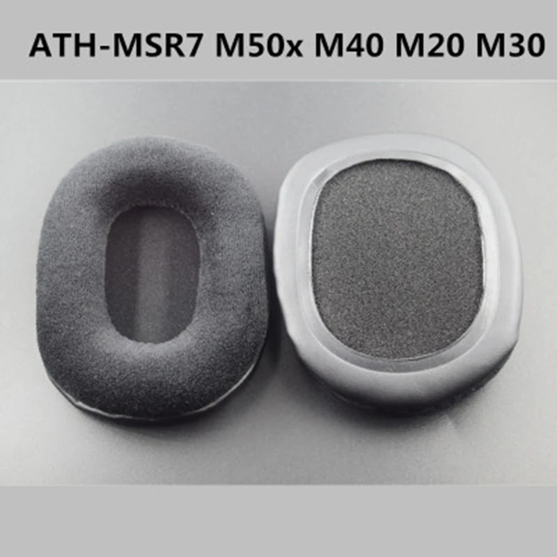 Renensin Velvet Velour Ear pads cushion replacement for Audio-Technica ATH-M50 M50S M50X M30 M40 ATH-SX1 ATH Headphones
Renensin Velvet Velour Ear pads cushion replacement for Audio-Technica ATH-M50 M50S M50X M30 M40 ATH-SX1 ATH Headphones