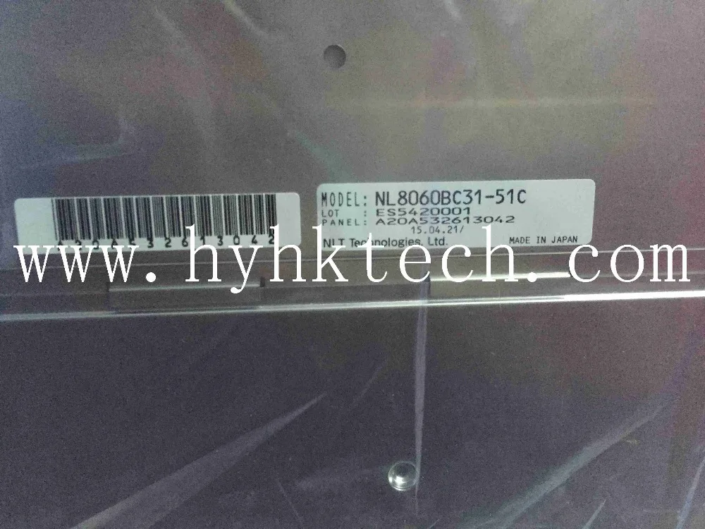 supply NL8060BC31-51C 12.1 INCH LCD SCREEN, new&original in stock, test working
supply NL8060BC31-51C 12.1 INCH LCD SCREEN, new&original in stock, test working