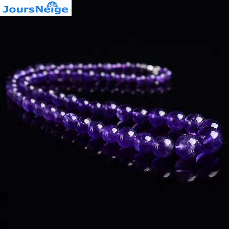 Wholesale Purple Natural Crystal Necklace Beads Tower Chain Ball Necklace Lucky for Women Girl Sweater chain Jewelry JoursNeige
Wholesale Purple Natural Crystal Necklace Beads Tower Chain Ball Necklace Lucky for Women Girl Sweater chain Jewelry JoursNeige