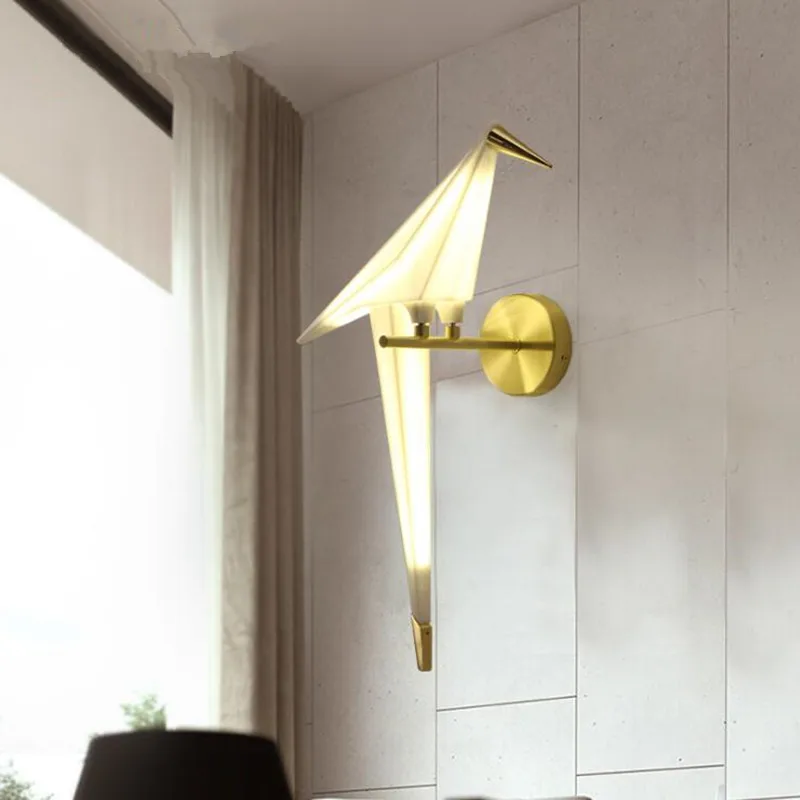 Post-modern LED living room wall sconces novelty aisle lighting nordic fixtures loft bird wall lamps bedroom bedside wall lights
Post-modern LED living room wall sconces novelty aisle lighting nordic fixtures loft bird wall lamps bedroom bedside wall lights