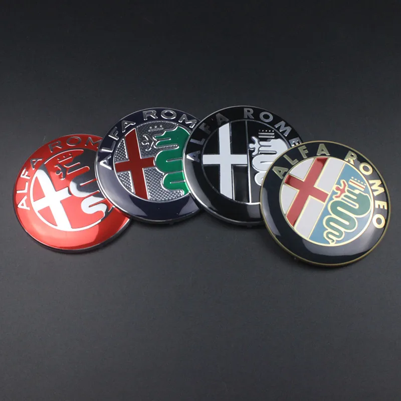 2pcs 74mm Car styling Specials Color for ALFA ROMEO red cross Logo emblem Badge stickers for Giulietta Spider Mito 147 156 159
2pcs 74mm Car styling Specials Color for ALFA ROMEO red cross Logo emblem Badge stickers for Giulietta Spider Mito 147 156 159