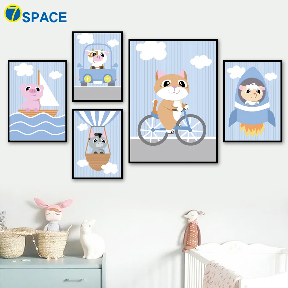 Cartoon Cat Sheep Pig Cow Art Prints Nordic Posters And Prints Wall Art Canvas Painting Wall Pictures Kids Baby Room Decor
Cartoon Cat Sheep Pig Cow Art Prints Nordic Posters And Prints Wall Art Canvas Painting Wall Pictures Kids Baby Room Decor