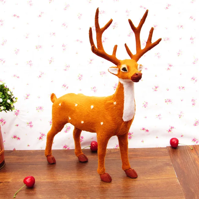 big new creative simulation deer toy handicraft deer doll gift about 28x36cm 2265
big new creative simulation deer toy handicraft deer doll gift about 28x36cm 2265