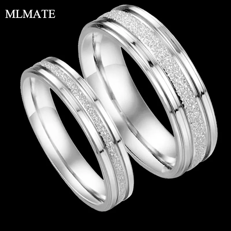 Новинка для мужчин и женщин Pave Pearl Sand Titanium нержавеющая сталь Love Promise кольцо