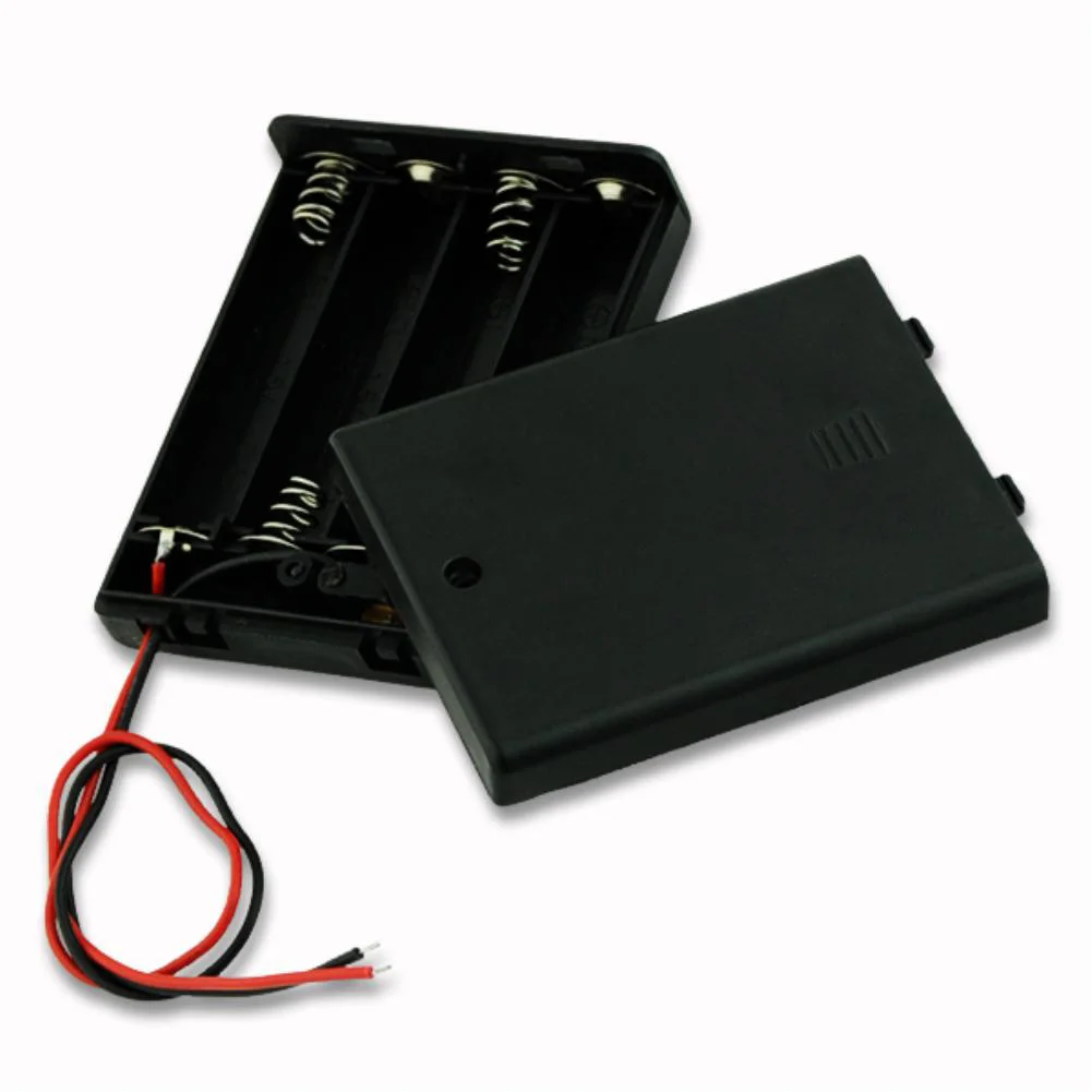 YCDC 4 AAA 10440 Battery Standard Slot Holder With Switch Stack 6V 4.8volt ABS 4 AAA 3A Battery Holder Box Case On/Off Switch
YCDC 4 AAA 10440 Battery Standard Slot Holder With Switch Stack 6V 4.8volt ABS 4 AAA 3A Battery Holder Box Case On/Off Switch