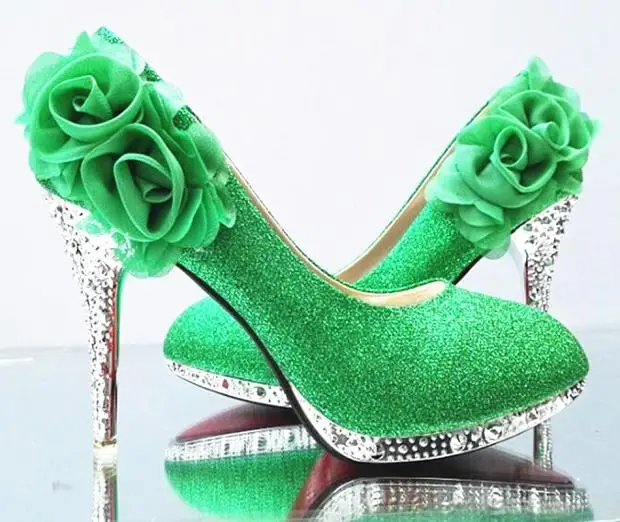 Green Women Pumps Women Shoes Glitter Gorgeous Wedding Shoes 10CM Crystal Red Bottom High Heels Womens Shoes Woman Bridal Shoes
Green Women Pumps Women Shoes Glitter Gorgeous Wedding Shoes 10CM Crystal Red Bottom High Heels Womens Shoes Woman Bridal Shoes