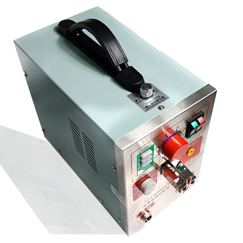 SUNKKO 709A Spot Welder with welder pen Spot Welder for 18650 spot welders WELDING STATION FOR 18650 pulse spot welding machine
SUNKKO 709A Spot Welder with welder pen Spot Welder for 18650 spot welders WELDING STATION FOR 18650 pulse spot welding machine