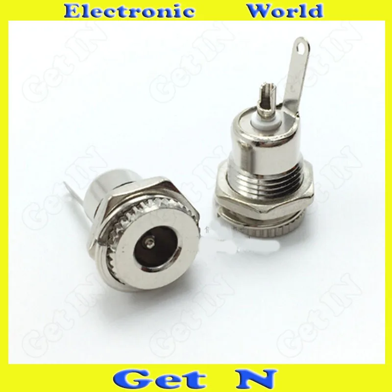 100pcsQuality 5.5-2.1mm Full Metal DC Power Connector with Nut and Gasket Power Socket Jack
100pcsQuality 5.5-2.1mm Full Metal DC Power Connector with Nut and Gasket Power Socket Jack
