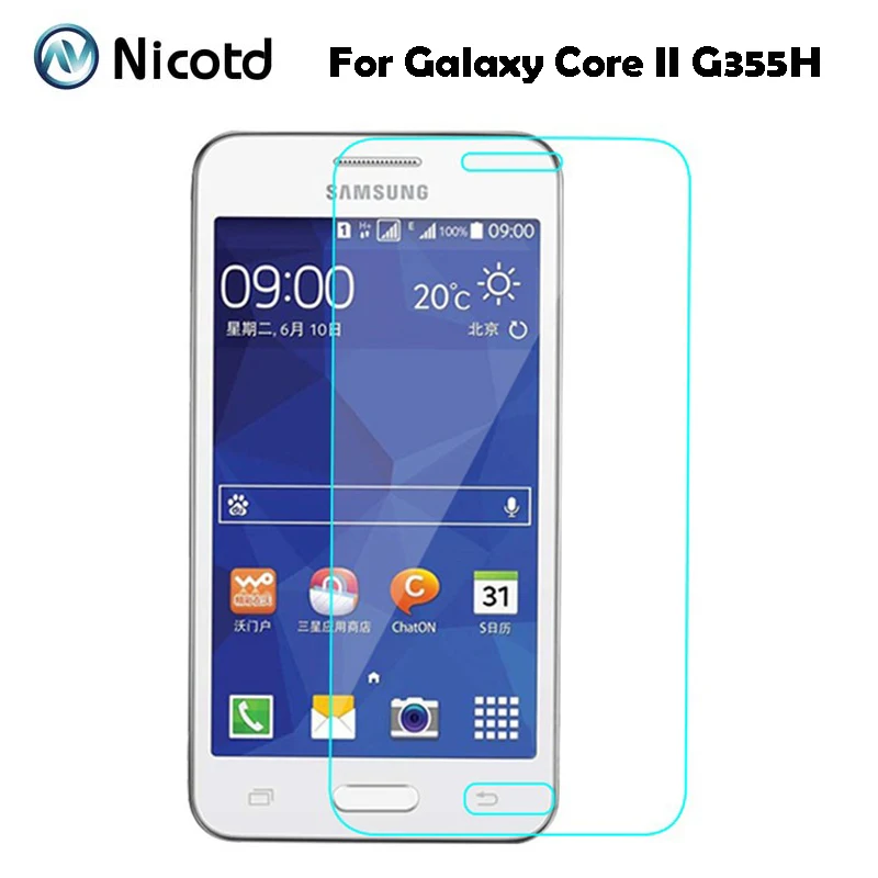For Samsung Galaxy Core 2 Anti Scratch Tempered Glass Protective Film Screen Protector On Core2 G355h sm-g355h Sm-G355HN
For Samsung Galaxy Core 2 Anti Scratch Tempered Glass Protective Film Screen Protector On Core2 G355h sm-g355h Sm-G355HN
