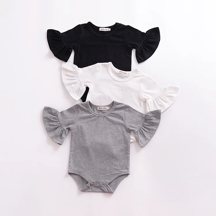 0-24M Newborn Baby Girl Romper Fly Sleeve Solid Baby Clothes Summer Kids Jumpsuit Bodysuit For Newborns Girls Outfits
0-24M Newborn Baby Girl Romper Fly Sleeve Solid Baby Clothes Summer Kids Jumpsuit Bodysuit For Newborns Girls Outfits