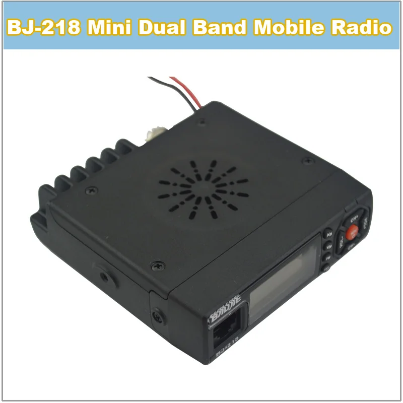 Мини-трансивер Hot Sale baojie BJ-218 двухдиапазонный 136-174/400-470 МГц Мобильная радиостанция с двухдиапазонным передатчиком.