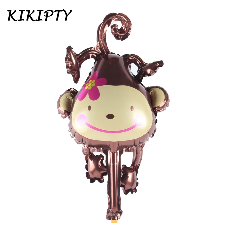 1pcs mini Big-mouthed monkey balloon Aluminum balloon animal cartoon hanging monkey baby birthday child toy shaped balloon
1pcs mini Big-mouthed monkey balloon Aluminum balloon animal cartoon hanging monkey baby birthday child toy shaped balloon