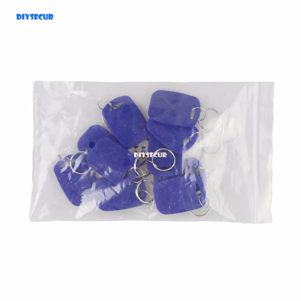 DIYSECUR 50pcs/lot Plastic125Khz RFID Card Keyfobs For Access Control System Or Other Smart RFID Reader Door Key
DIYSECUR 50pcs/lot Plastic125Khz RFID Card Keyfobs For Access Control System Or Other Smart RFID Reader Door Key