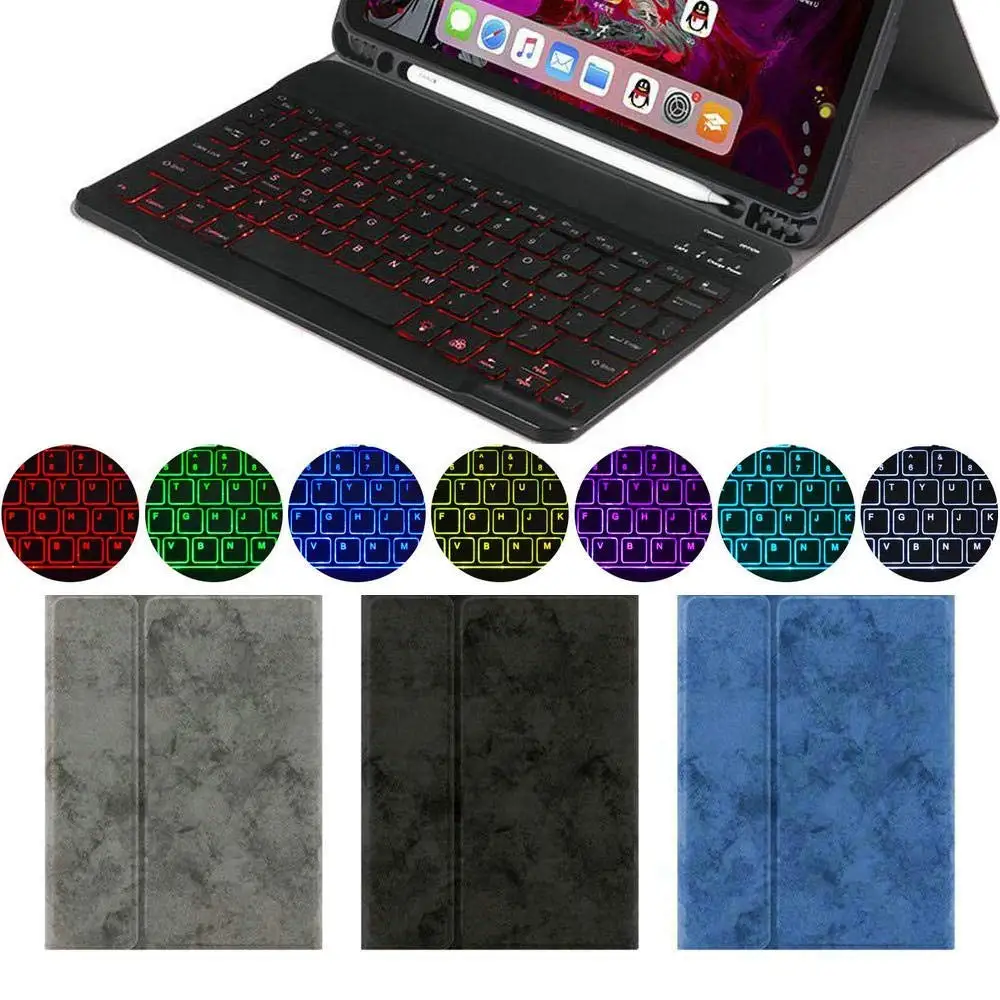Kemile For iPad Air 3 10.5 2019 Case Backlit keyboard Pencil holder Stand Smart Cover For iPad Air 3 10.5 Case Back-lit Keyboard
Kemile For iPad Air 3 10.5 2019 Case Backlit keyboard Pencil holder Stand Smart Cover For iPad Air 3 10.5 Case Back-lit Keyboard