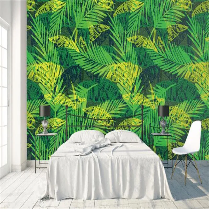 3D Stereoscopic Green Leaves Wallpapers Photo Wall Mural Creative Hand Painted Wallpapers Wall Papers for Living Room Home Decor
3D Stereoscopic Green Leaves Wallpapers Photo Wall Mural Creative Hand Painted Wallpapers Wall Papers for Living Room Home Decor