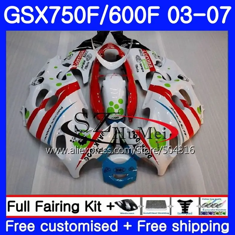 Корпус для SUZUKI KATANA GSX750F GSXF 750 600 34NO.1 GSXF600 03 04 05 06 07 GSXF750 2003 2004 2005 2006 2007 Обтекатели красный белый
Корпус для SUZUKI KATANA GSX750F GSXF 750 600 34NO.1 GSXF600 03 04 05 06 07 GSXF750 2003 2004 2005 2006 2007 Обтекатели красный белый