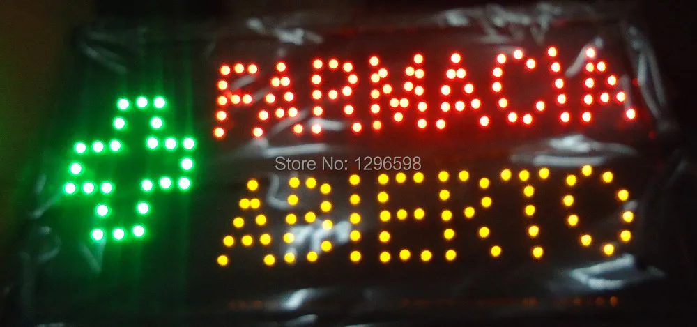 CHENXI direct selling custom led sign 10*19 inch semi-outdoor Ultra Bright flashing FARMACIA ARIERTO store signage
CHENXI direct selling custom led sign 10*19 inch semi-outdoor Ultra Bright flashing FARMACIA ARIERTO store signage
