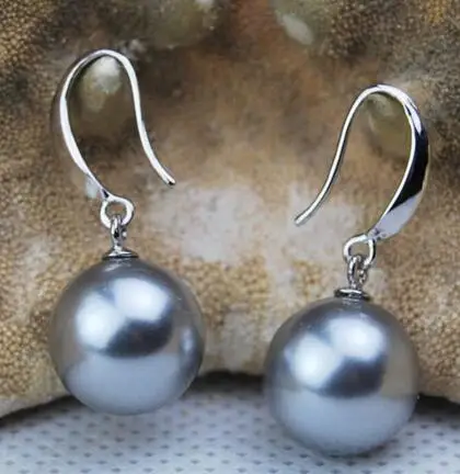 free shipping>>>>noble jewelry Beautiful AAA + 9-10mm grey South Sea Pearl Earrings 14K
free shipping>>>>noble jewelry Beautiful AAA + 9-10mm grey South Sea Pearl Earrings 14K