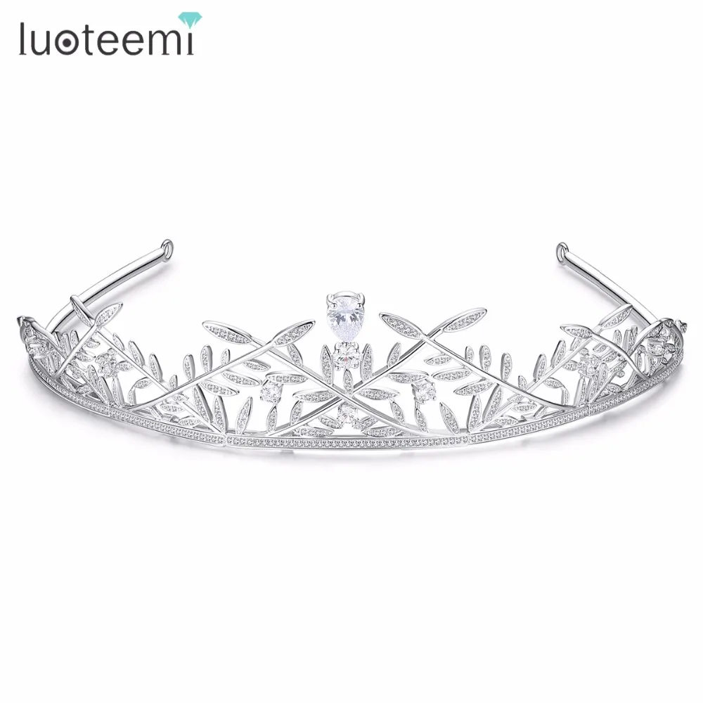 Аксессуары для волос LUOTEEMI Сияющий CZ Элегантный изящный стильный очаровательный