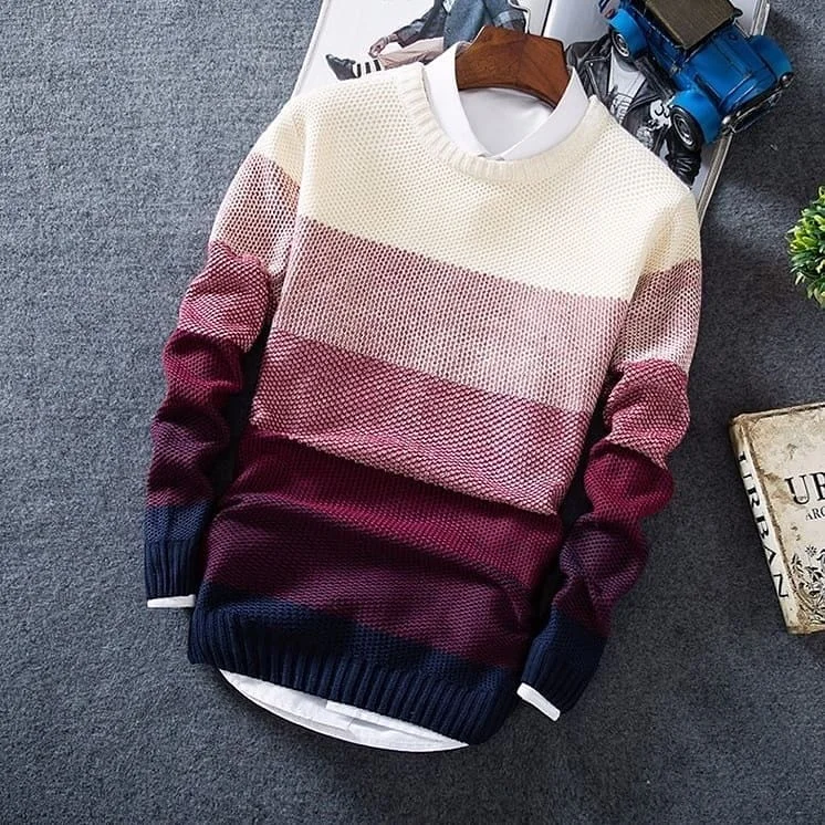 YuWaiJiaRen Spring Autumn Men's Jacket Coat Fashion Wool Striped Sweater Pullovers Mens Clothing
YuWaiJiaRen Spring Autumn Men's Jacket Coat Fashion Wool Striped Sweater Pullovers Mens Clothing