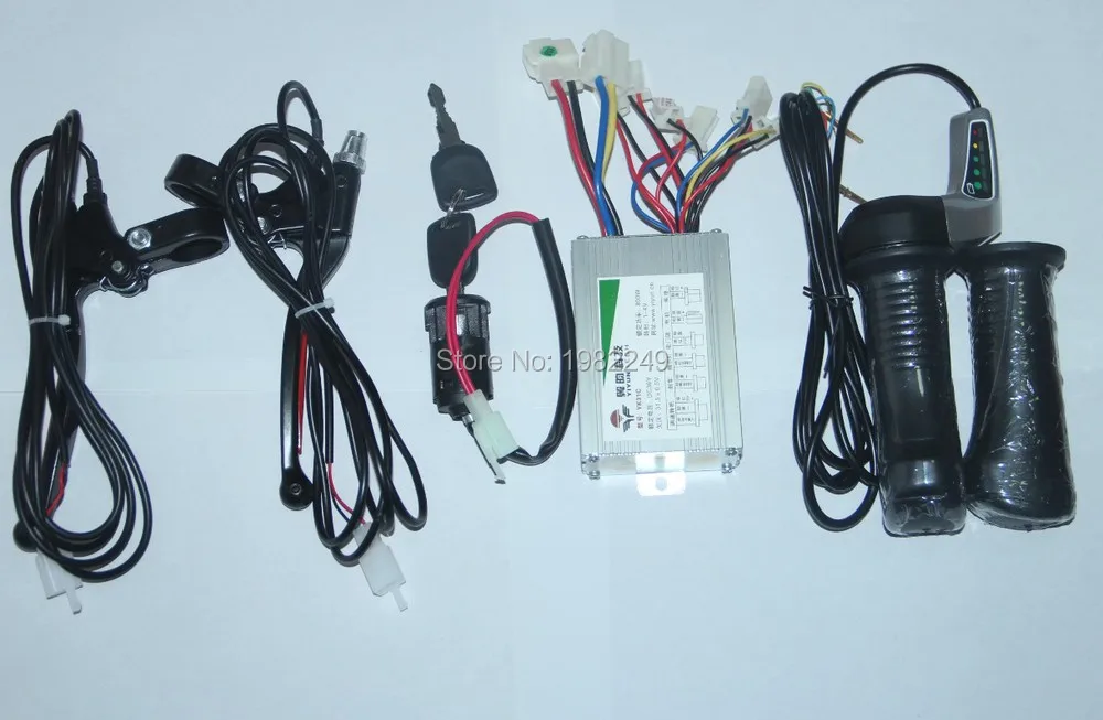 36V 800W Motor Brushed Controller +Throttle twist grip display+ Brake Lever +key ignition Switch electric bike scooter parts
36V 800W Motor Brushed Controller +Throttle twist grip display+ Brake Lever +key ignition Switch electric bike scooter parts