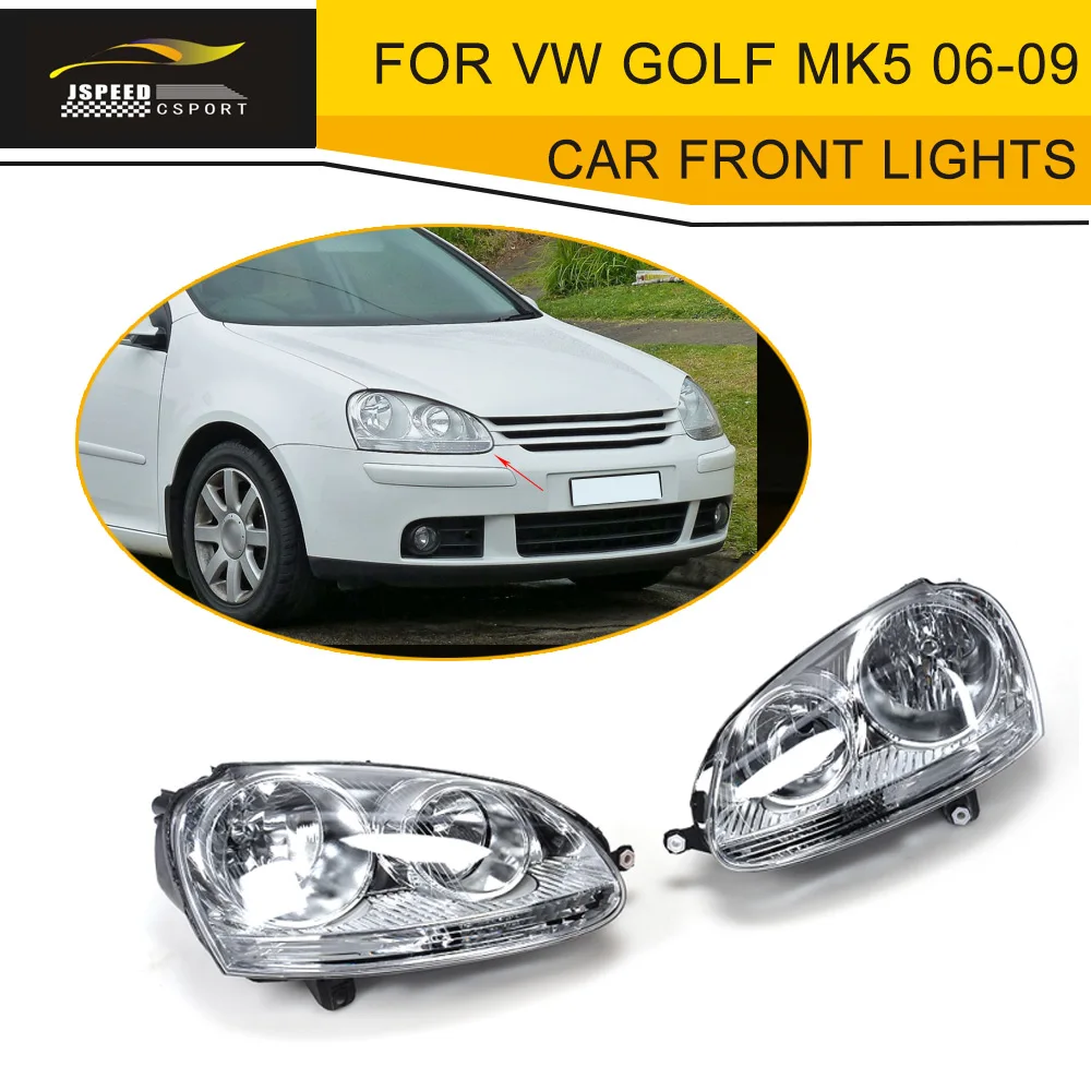 LHD ABS Car Head Lamp For VW Golf MK5 Standard Bumper 2006-2009 Left Hand Drive Auto Car Front Lights
LHD ABS Car Head Lamp For VW Golf MK5 Standard Bumper 2006-2009 Left Hand Drive Auto Car Front Lights