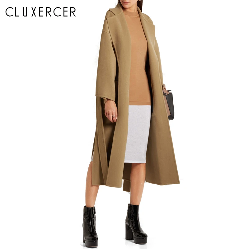 New 2018 Winter Coat Female Long Woolen Coat Fashion Korean Style Long Sleeve Slim Warm Woolen Jacket for Women With belt
New 2018 Winter Coat Female Long Woolen Coat Fashion Korean Style Long Sleeve Slim Warm Woolen Jacket for Women With belt