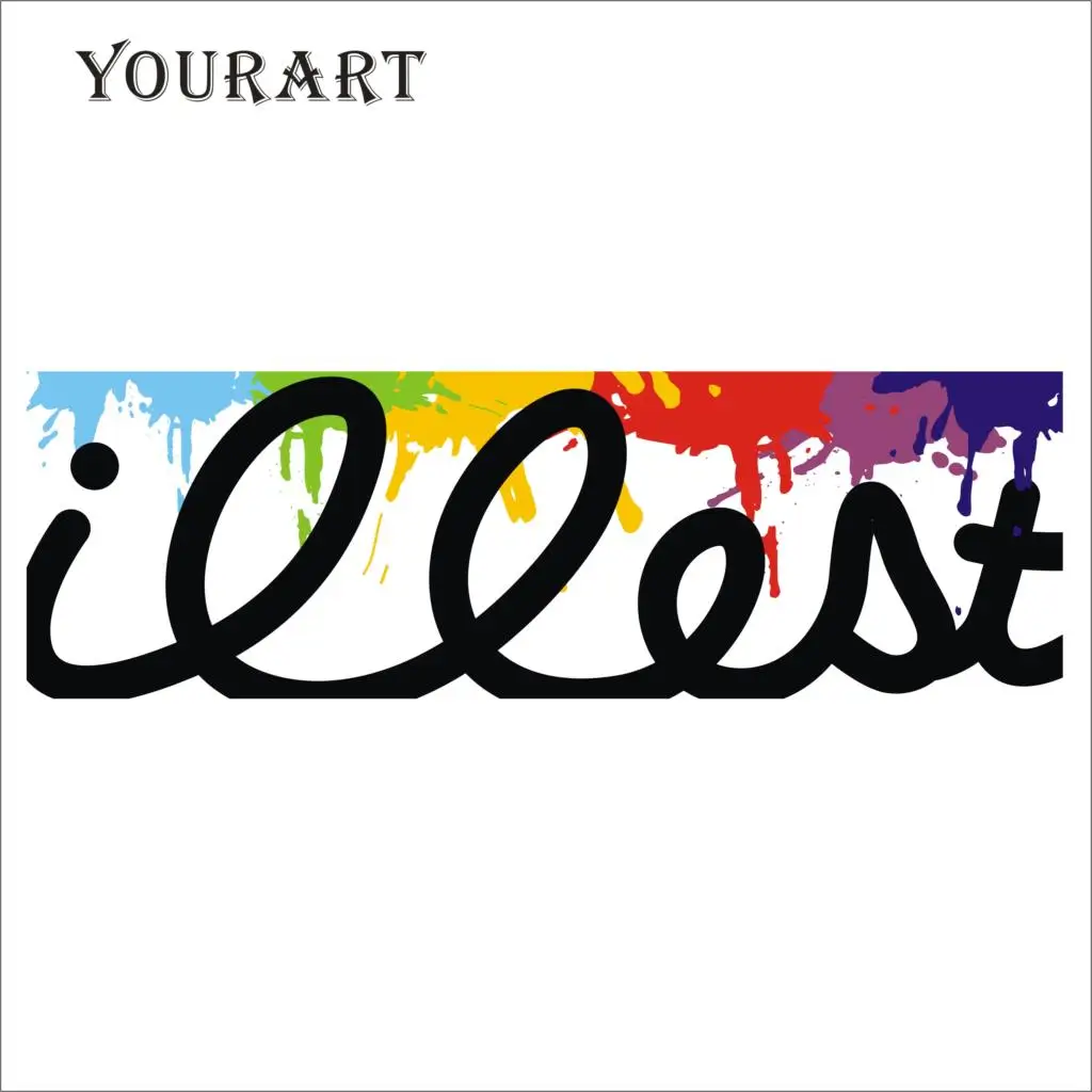 

YOURART Car Styling Graffiti Sticker Bomb ILLEST Doodle Car Stickers and Decals Vinyl JDM Sticker For BMW VW Ford Toyota Honda