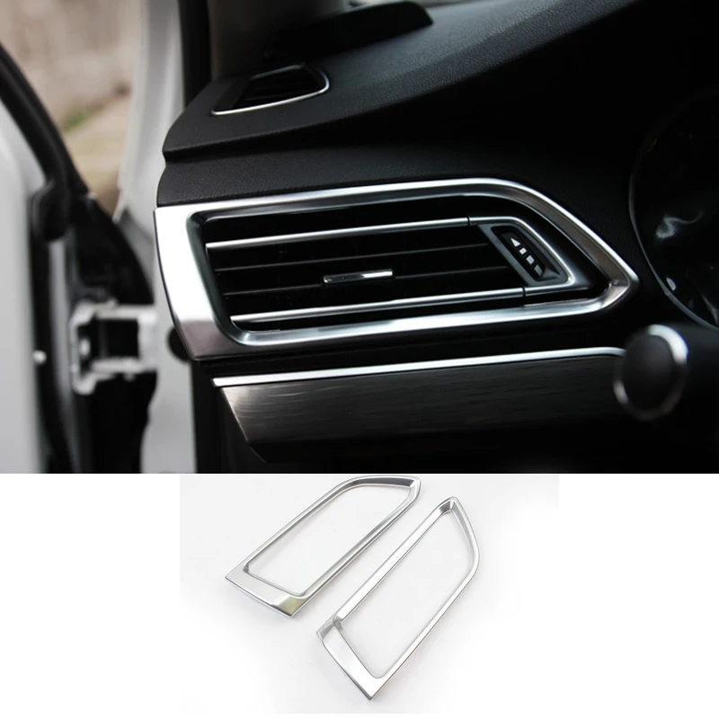 Подходит для Peugeot 308 хэтчбек 2014 2015 2016 второе поколение T9 ABS хромированная отделка