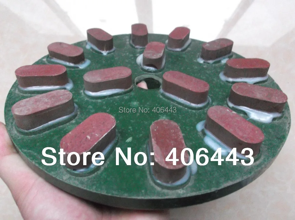 10" Resin and Diamond Polishing Pads (250mm and Grits# 50 ~ Buff) for Wet Polishing Granite, Marble and Ceramic
10" Resin and Diamond Polishing Pads (250mm and Grits# 50 ~ Buff) for Wet Polishing Granite, Marble and Ceramic