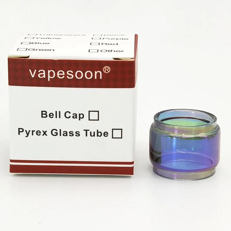 VapeSoon 4pcs Replacement Rainbow Glass Tube For TFV12 Prince 8ml Atomizer TANK Extend Glass Tube
VapeSoon 4pcs Replacement Rainbow Glass Tube For TFV12 Prince 8ml Atomizer TANK Extend Glass Tube