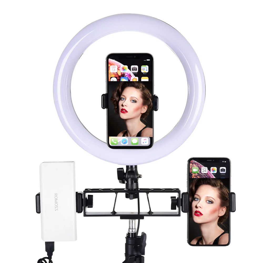 10inch 26cm USB Interface Dimmable LED Selfie Ring Light Camera Phone Photography Video woman Makeup Lamp 160 Tripod Phone Clip
10inch 26cm USB Interface Dimmable LED Selfie Ring Light Camera Phone Photography Video woman Makeup Lamp 160 Tripod Phone Clip