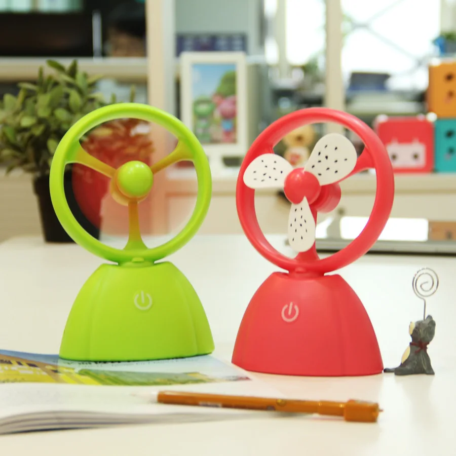 Fruit Factory Outlet Creative USB Desktop Mini silent fan small Taobao explosion models|fan shaft|fans ratefan capacitor |