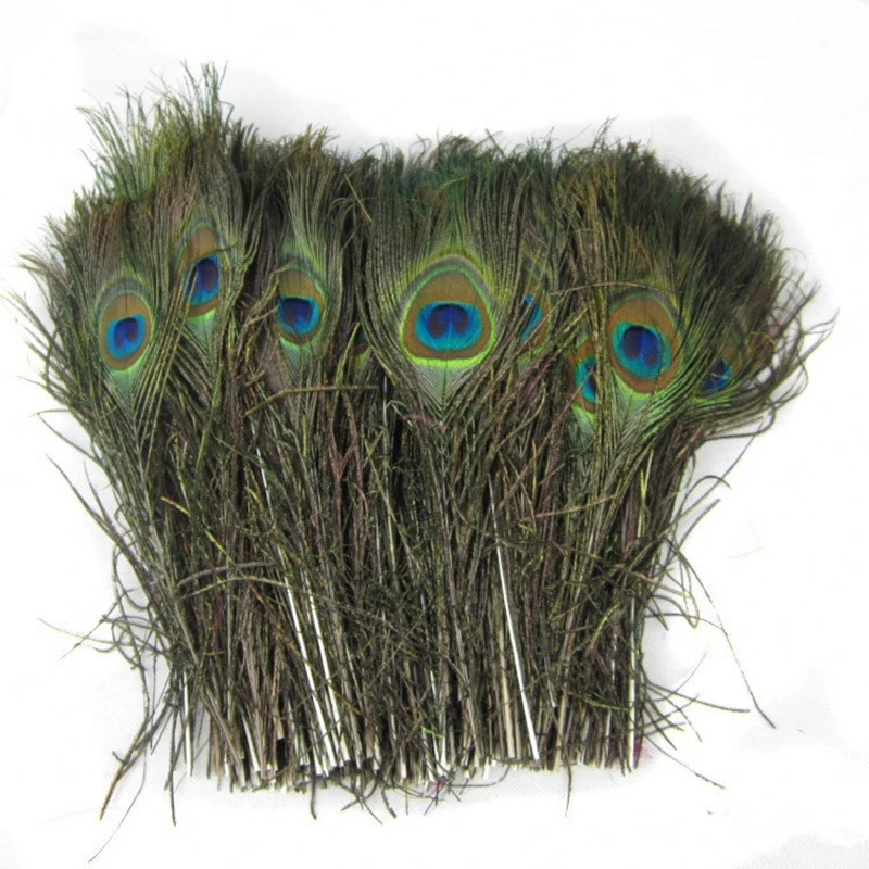 10pcs Peacock Tail Feather DIY Craft Feather Natural Peacock Feathers Eyes for Home Party Decoration
10pcs Peacock Tail Feather DIY Craft Feather Natural Peacock Feathers Eyes for Home Party Decoration