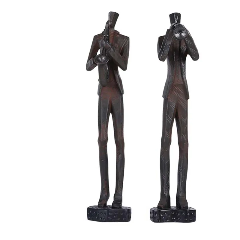 Retro Musician Figurines Drum Fiddler Singer Art Sculpture Symphony Orchestra Resin Art&Craft Living Room Decorations R1364
Retro Musician Figurines Drum Fiddler Singer Art Sculpture Symphony Orchestra Resin Art&Craft Living Room Decorations R1364